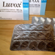 A blister package of fluvoxamine, commonly sold under the brand name Luvox.